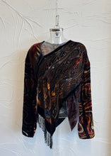 Load image into Gallery viewer, Asymmetrical Velvet Top