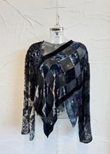 Load image into Gallery viewer, Asymmetrical Velvet Top
