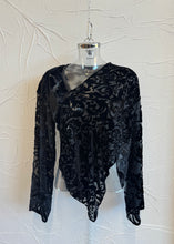 Load image into Gallery viewer, Asymmetrical Velvet Top
