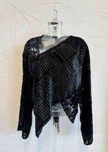 Load image into Gallery viewer, Asymmetrical Velvet Top