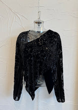 Load image into Gallery viewer, Asymmetrical Velvet Top