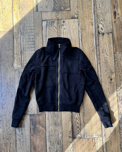 Solid Zip Up Sweater