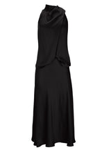 Load image into Gallery viewer, Halterneck Draped Dress