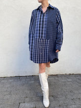 Load image into Gallery viewer, Plaid Shirt Dress