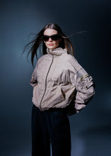 Load image into Gallery viewer, Cargo Bomber Jacket - Beige