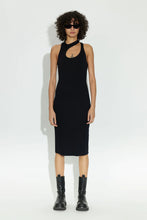 Load image into Gallery viewer, Verona Cut Out Dress - Jet Black
