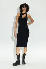 Load image into Gallery viewer, Verona Cut Out Dress - Jet Black
