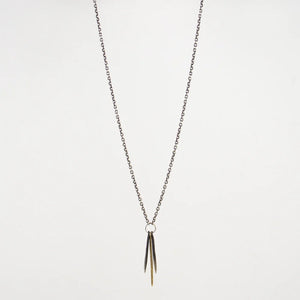 Three Spike Necklace