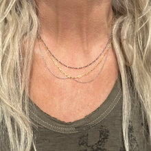 Load image into Gallery viewer, Fine Tangled Gold &amp; Silver Mixed-Chain Necklace