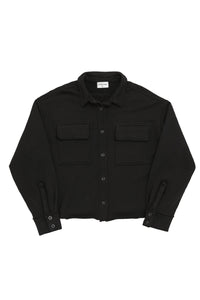Brooklyn Buttondown - Jet Black